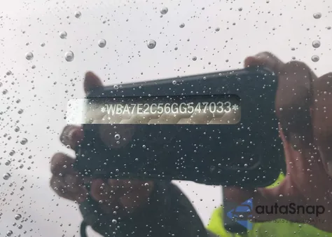 2016 BMW 740I z USA, uszkodzony, nr VIN WBA7E2C56GG547033